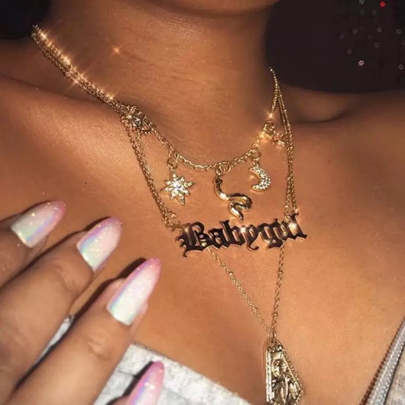 Babygirl Plated Necklace