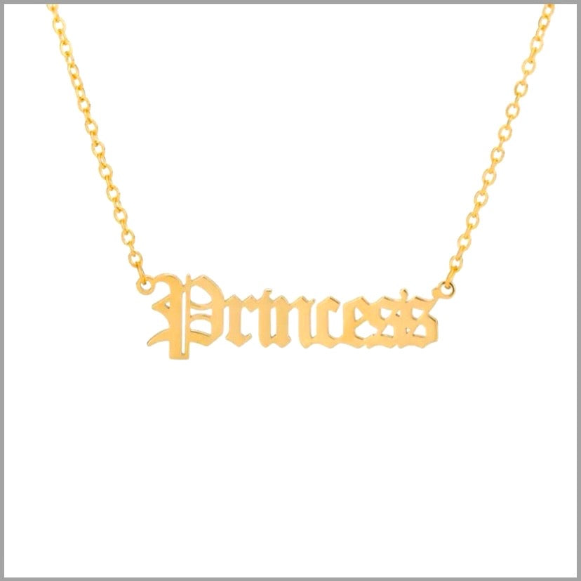 Princess Name Chain