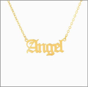 Angel Plated Necklace