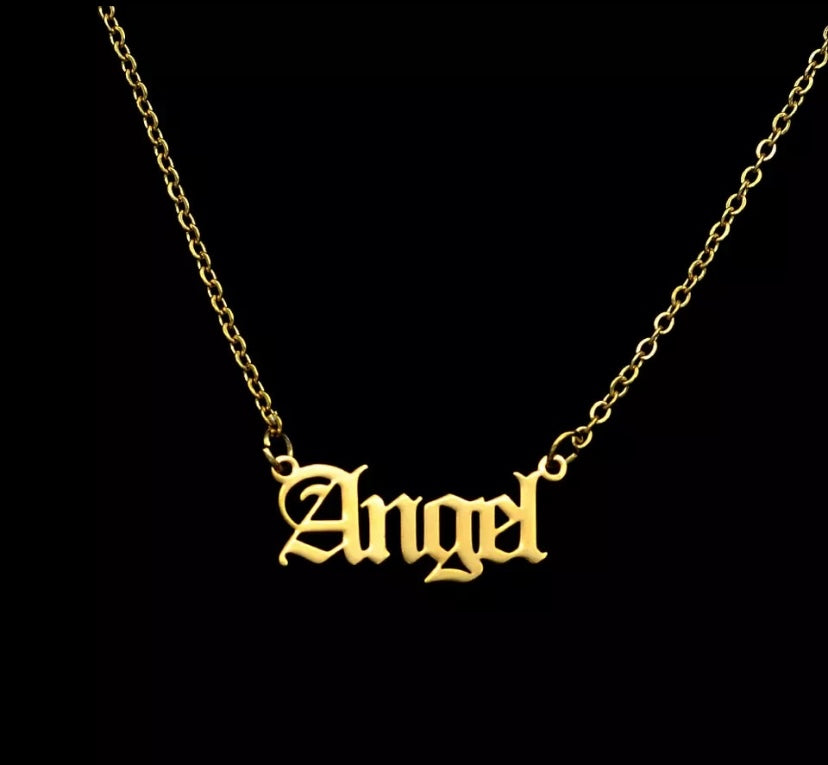 Angel Plated Necklace