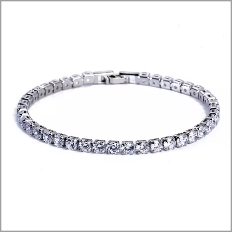 Tennis Bracelet - Silver